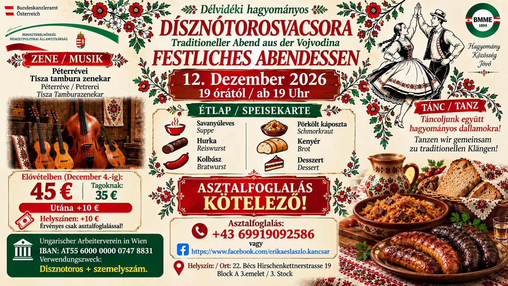 Kolbásztöltő verseny plakát